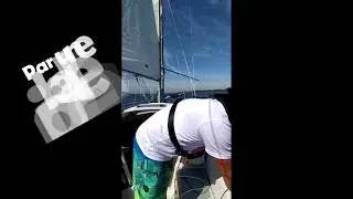 Voilier sangria sous spi. Ma première fois sous spi