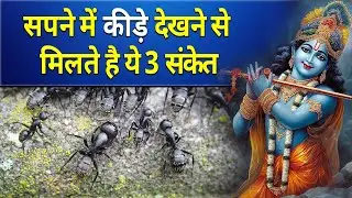 सपने में कीड़े देखने से मिलते है ये 3 संकेत || sapne me kide makode dekhne ka matlab