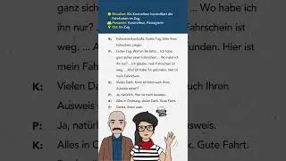A1-A2 DIALOGE zum Lesen & H&ouml;ren - [Deutsch lernen durch H&ouml;ren]   @DldH    #dldh #learninggerman