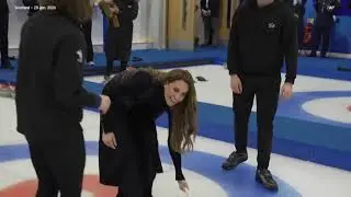 Prince William and Princess Kate Take on Curling Challenge as a Friendly Winner Is Decided