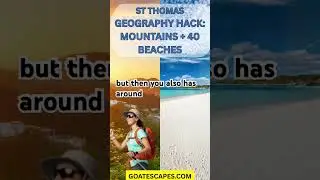 Can You Handle 3 Vacations in 1 Day on St. Thomas?#caribbeancoast #HolidayTravel