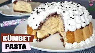 KÜMBET PASTA/KEDİ DİLİ VE PANDİSPANYA İLE TÜM LEZZETİ BİRLEŞTİREN ŞAHANE BİR PASTA /ŞEFFAF MUTFAK
