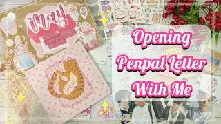 💓 Opening penpal letter from @penpaldes