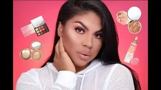 TOOFACED NEW PEACHES AND CREAM COLLECTION REVIEW  AND MAKEUP TUTORIAL  | MAKEUPBYGRISELDA
