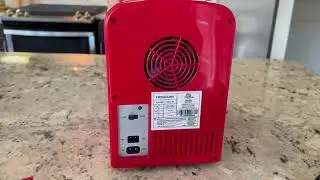 Frigidaire EFMIS129 RED Mini Portable Compact Personal Fridge Cooler Review