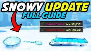 Snowy Island Update in Prospecting! (Full Guide)