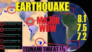 BREAKING! Major Damage 3 Major Earthquake & TSUNAMI Warning IN HAITI - Alaska - Sandwich Islands