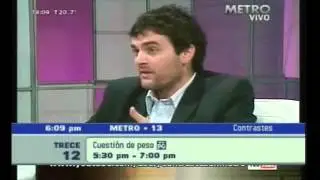 Contrastes del 31/8/12, 1er bloque con Sergio Farella