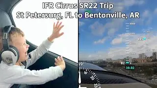 IFR Cirrus SR22 Trip: St. Petersburg, FL (KSPG) to Bentonville, AR (KVBT) :: CirruslyAB