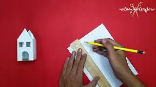 Origami Church | How to make church House | easy craft | DIY |