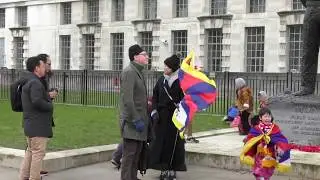 Tibetan diaspora calling out China's human rights violations in Tibet