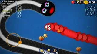 BIG WORM HIGH SCORE !!head short GAMRPLAY #headshort #sankevideoofficial #wormszoneio #gameplay #kid