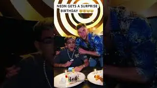 Ed Matthews Surprises Neon for His Birthday 🥳