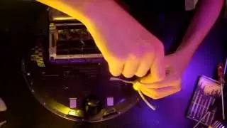 Disassembling a Roomba and cleaning it