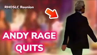 TRIGGERED! Andy Cohen WALKS Off Set! RHOSLC Reunion From Hell! 