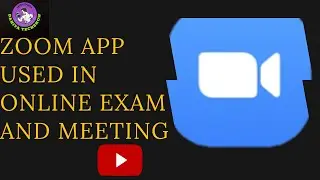 How to Use Zoom app For Online Exam & Meeting 2021 | GJU online exam zoom app use कैसे करें |