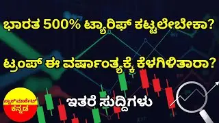 US Warns 500% Tariff on Russian Oil Buyers? | Trump Impeachment Buzz | Nifty at 50-DMA