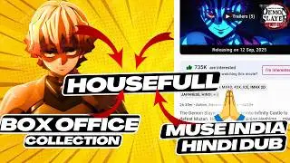 DEMON SLAYER Infinity Castle Arc Hindi Dub Movie DELAYED! 🤯 Advance Booking 2 Crore+ | PVR INOX ??!🥲
