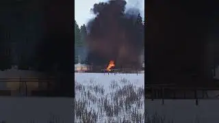 BTR destroyed Arma3 MilSim