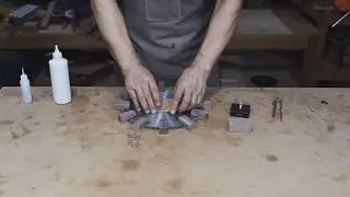 Walnut saw blade clock making 월넛 톱날 시계 만들기 #woodworking #handmade #diy #asmr #목공 #노는목수 #인테리어 #원목가구