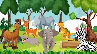 Learn Zoo Animals Name For Kids | Junglee Kids