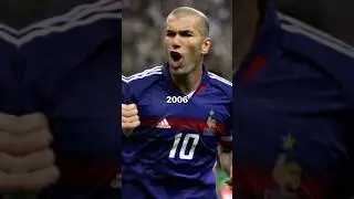 Zidane Evolucion (2023-2002) #shorts #zidane #france