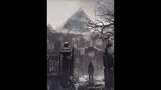 Resident Evil 8 Ambient Music with Blizzard Sounds #residentevil8 #gamingambience