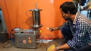HARD PASTE SYRINGE FILLING MACHINE