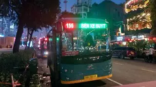 Lộ tr&igrave;nh xe bu&yacute;t tuyến 155 TP.HCM : Ga Bến Th&agrave;nh - Nh&agrave; h&aacute;t Th&agrave;nh Phố 