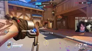 20K DMG! HARBLEU vs CYX! ROADHOG GAMEPLAY OVERWATCH SEASON 34 TOP 500