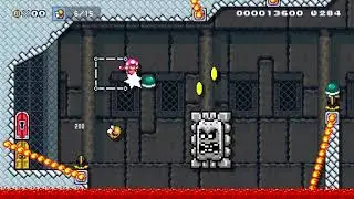 [SMM2] Sticks and Shells #TeamShell by Farloon