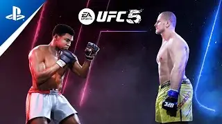 UFC 5 - PS5 Gameplay | Muhammad Ali vs. Alexandr Romanov (BRUTAL BLOOD FIGHT)