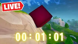 🟥FORTNITE RED CUBE MOVING LIVE