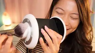 ASMR Earplay~ Whispers & Brushing