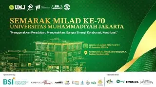 Penampilan Mahasiswa Universitas Muhammadiyah Jakarta Dalam Rangka Semarak Milad Ke-70th