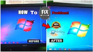 how to fix Dekstop pink colour problem how to fix #technodada