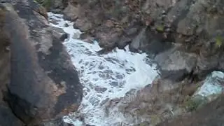 Flood   Cinco Tinajas Overlook at Leyva Creek 3June2016 2
