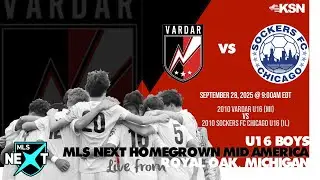 2010 Vardar (MI) vs 2010 Sockers FC Chicago (IL) MLS Next HD