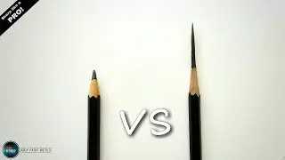 How to sharp a pencil like professional for drawing.