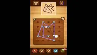 Line Puzzle String Art Poplar Pack 41-60 Walkthrough