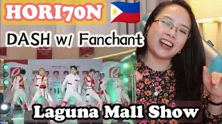 REACTION: HORI7ON Dash Performance with Fan Chants | | Laguna Mall Show