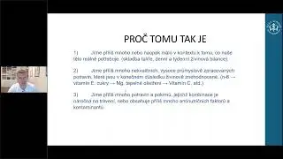 Moderní podvýživa a význam suplementace - Jakub Přibyl