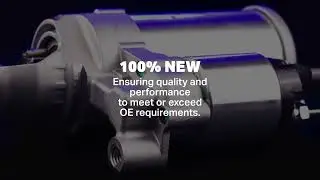 100% NEW Starter Motors