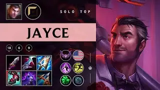 Jayce Top vs Akali - NA Master Patch 25.24