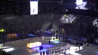 ST. LOUIS BLUES : Stanley Cup Banner Raising Ceremony : {4K Ultra HD} : Enterprise Center : 10/2/19