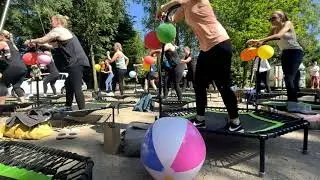 Jumping Fitness Outdoor Festival by BodyPeace