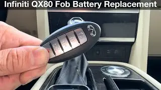 2014-2024 Infiniti QX80 Remote Key Fob Battery Replacement