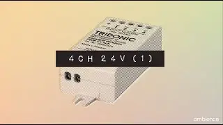 Let's Learn Casambi | How to install guide the Casambi TRIDONIC 4CH 24V (1)