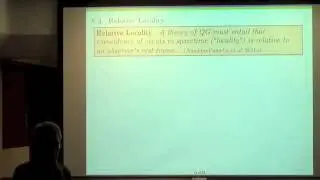 Jonathan Bain: Three Principles of Quantum Gravity in the Condensed Matter Approach