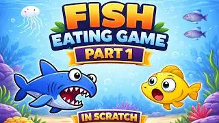 Part-1 Build a Fish Eating Game using Scratch | Kids Coding